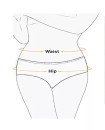 High Waist Seamless Period Menstruation XS-2XL underwear BLACK
